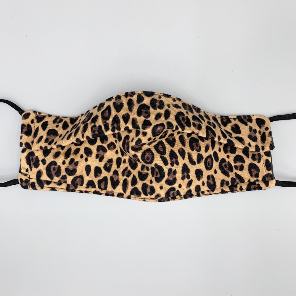 Leopard Print Face Mask